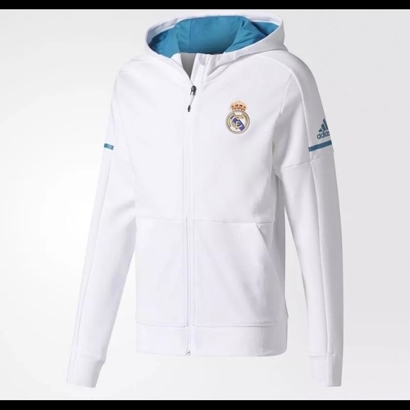 real madrid white jacket